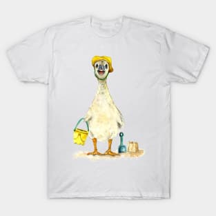 Baby Gosling on the Beach T-Shirt